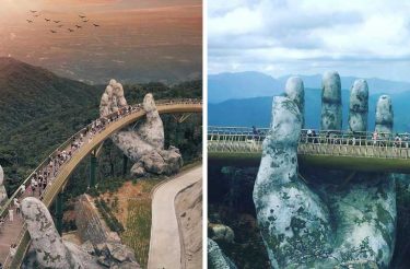 Vietnã inaugura Ponte de tirar o fôlego que parece ter saído do Senhor dos Anéis