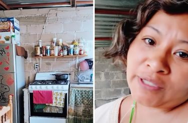 Mãe mostra com orgulho casa que ela mesma construiu: “Não existe casa feia nem humilde