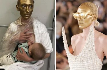 Modelo amamenta filha nos bastidores de importante desfile de moda em Paris: “A única coisa que importa