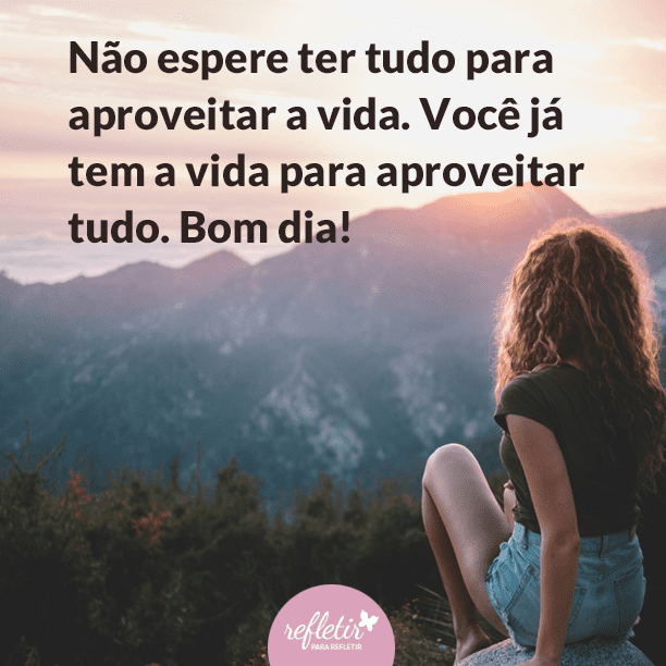 Frases Curtas de BOM DIA